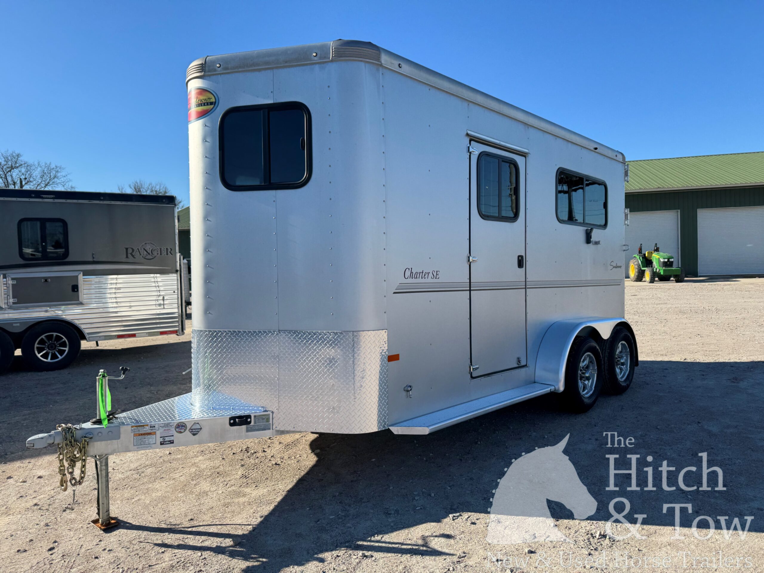 2020 SUNDOWNER CHARTER SE BUMPER PULL 2 HORSE STRAIGHT LOAD! $19,900