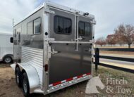 2026 ADAM 2 HORSE BUMPER PULL W/ DRESSING ROOM! $19,500