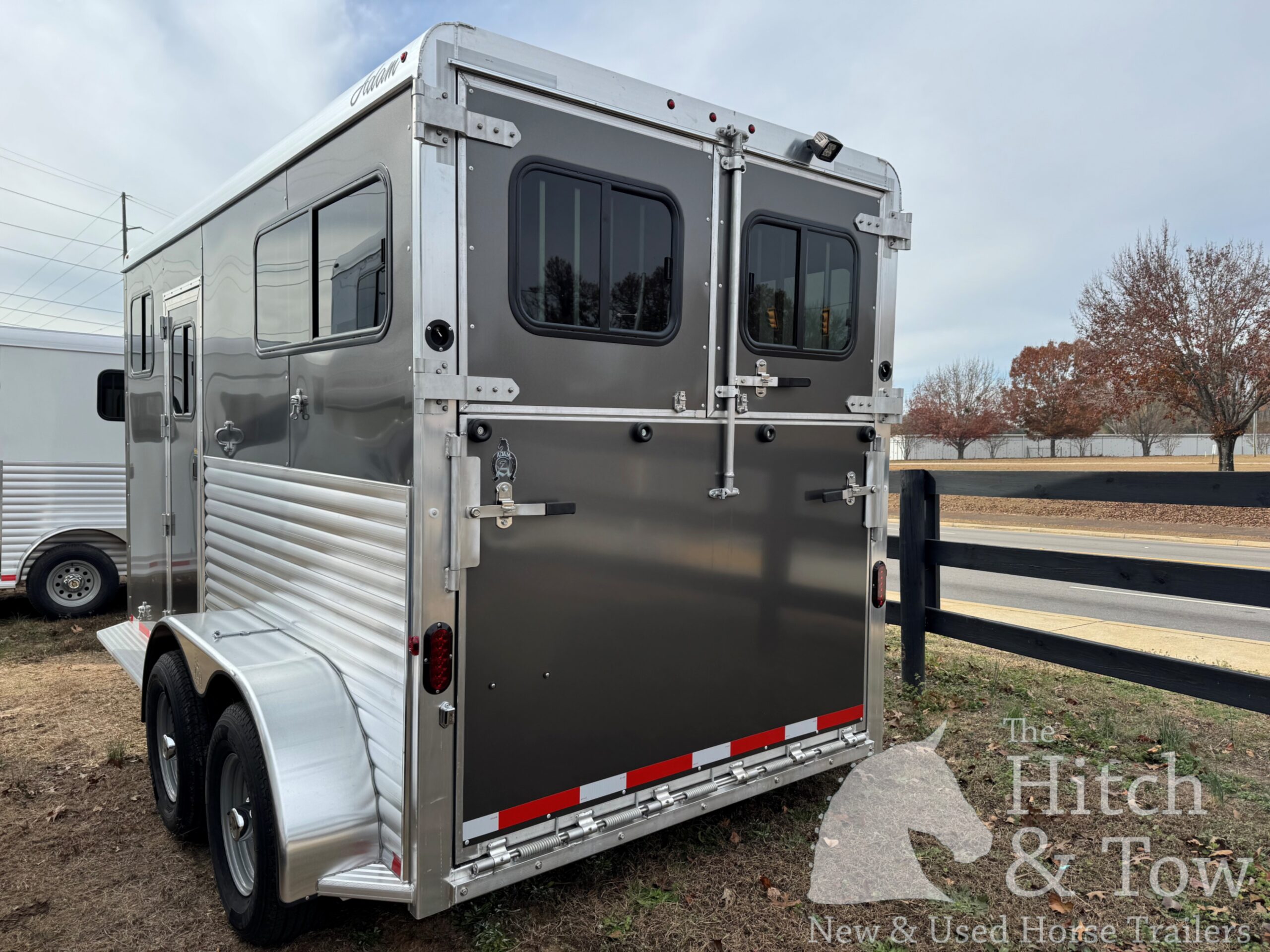 2026 ADAM 2 HORSE BUMPER PULL W/ DRESSING ROOM! $19,500