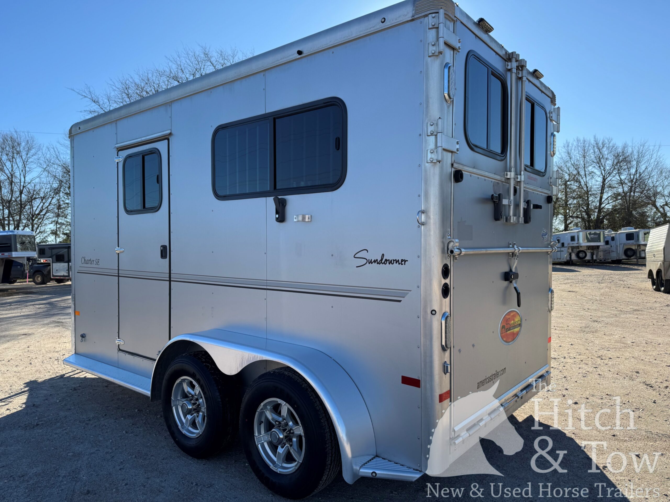 2020 SUNDOWNER CHARTER SE BUMPER PULL 2 HORSE STRAIGHT LOAD! $19,900