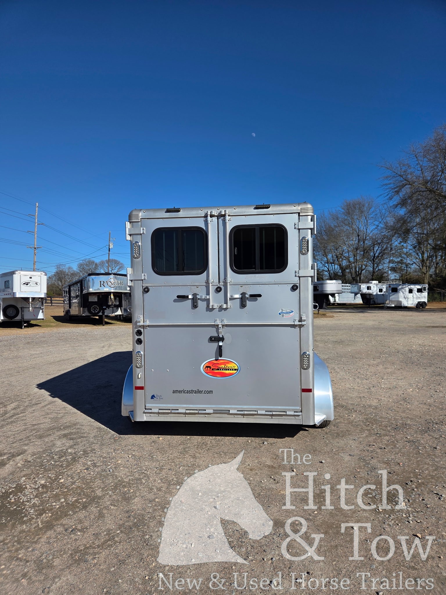 2020 SUNDOWNER CHARTER SE BUMPER PULL 2 HORSE STRAIGHT LOAD! $19,900