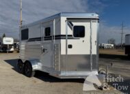 2026 4 STAR 2 HORSE STRAIGHT LOAD BUMPER PULL! $37,900