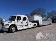 2020 CIMARRON STOCK COMBO POLO 13/16 HORSE GOOSENECK & FREIGHTLINER M2 BUSINESS TRUCK!