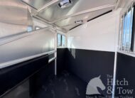 2017 EXISS 2 HORSE SLANT BUMPERPULL TRAILER $17,900