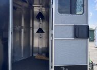 2017 EXISS 2 HORSE SLANT BUMPERPULL TRAILER $17,900