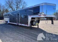 2023 LAKOTA CHARGER EDITION 4 HORSE GOOSENECK WITH 16′ LQ & SLIDE OUT! $69,900