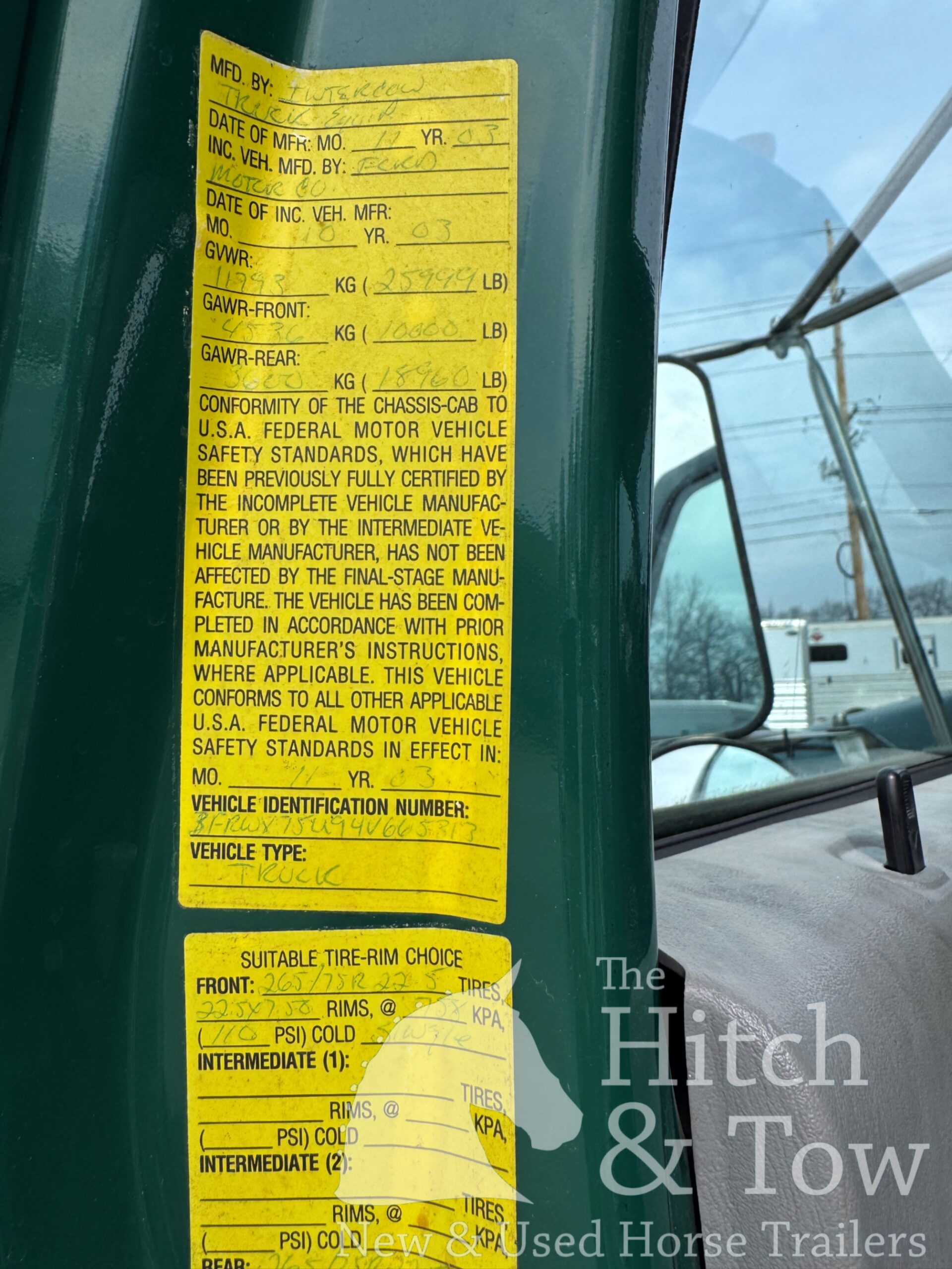 2004 FORD F750 6 HORSE HEAD TO HEAD HORSE VAN! $75,000