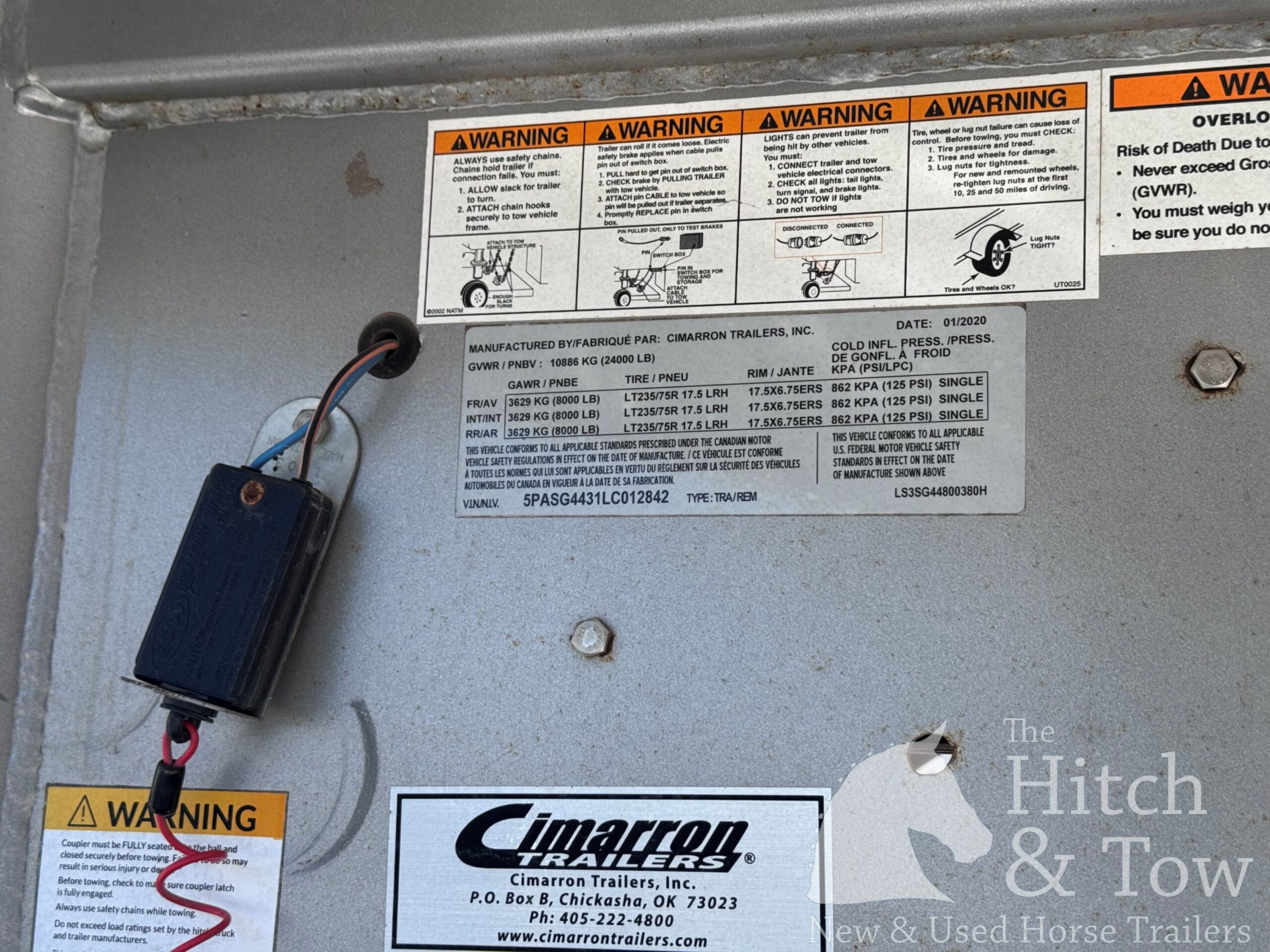 2020 CIMARRON STOCK COMBO POLO 13/16 HORSE GOOSENECK & FREIGHTLINER M2 BUSINESS TRUCK!