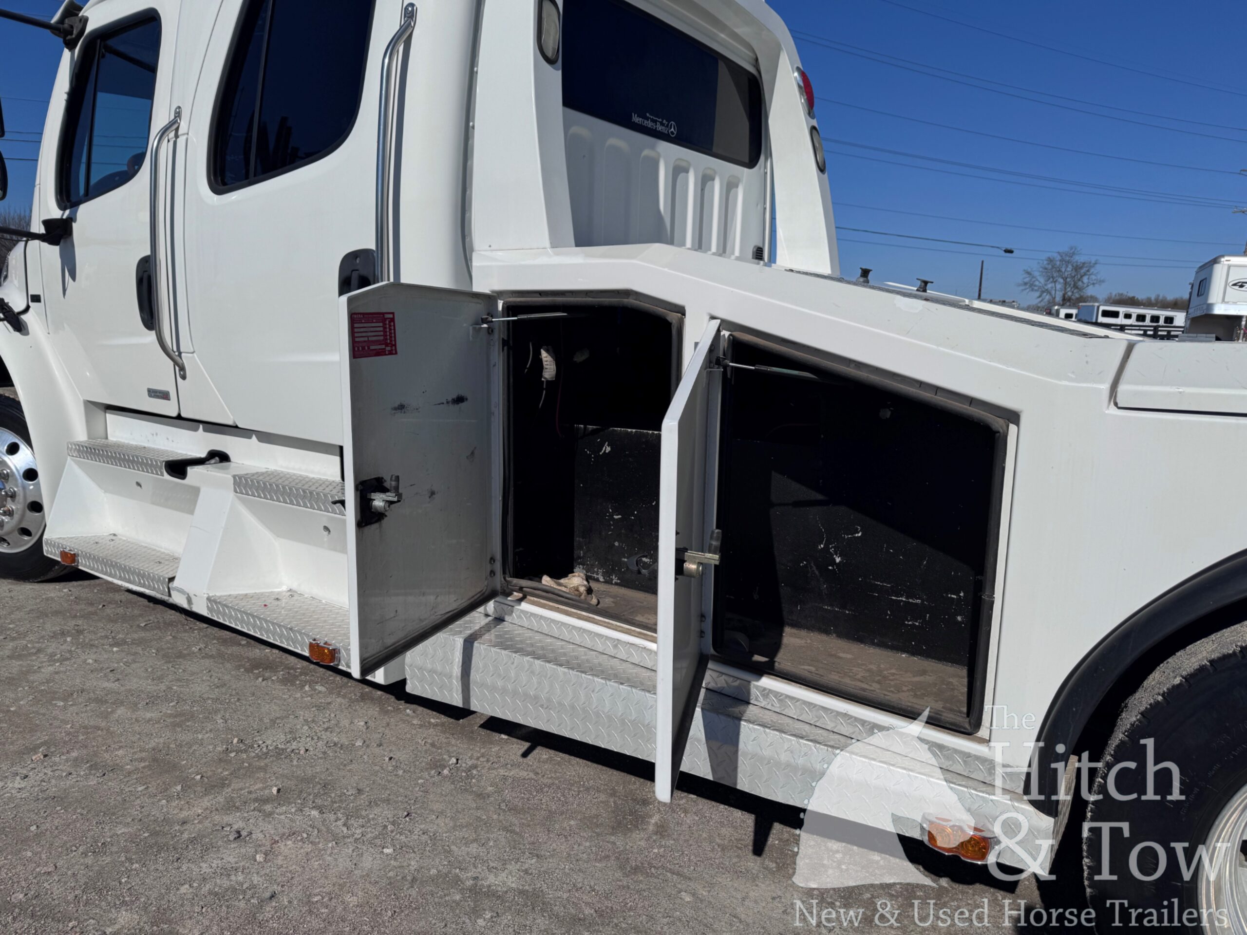 2020 CIMARRON STOCK COMBO POLO 13/16 HORSE GOOSENECK & FREIGHTLINER M2 BUSINESS TRUCK!