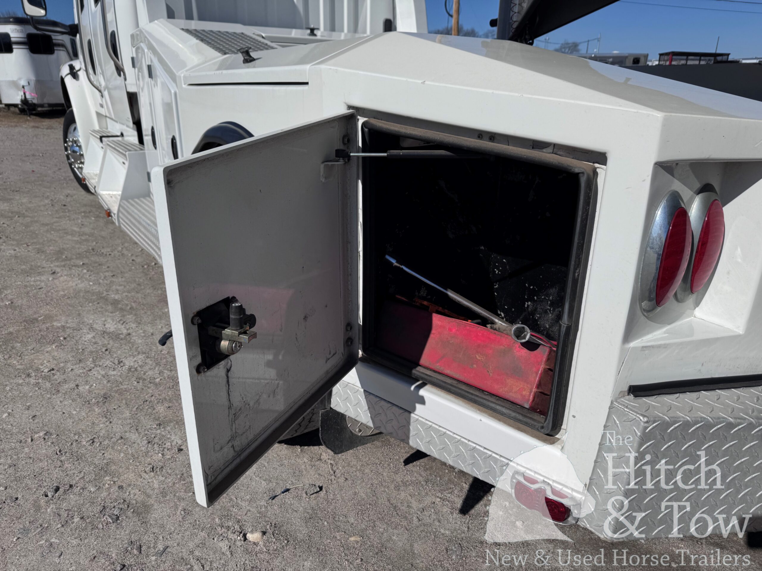 2020 CIMARRON STOCK COMBO POLO 13/16 HORSE GOOSENECK & FREIGHTLINER M2 BUSINESS TRUCK!