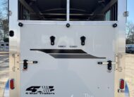 2026 4 STAR 2 HORSE STRAIGHT LOAD BUMPER PULL! $37,900