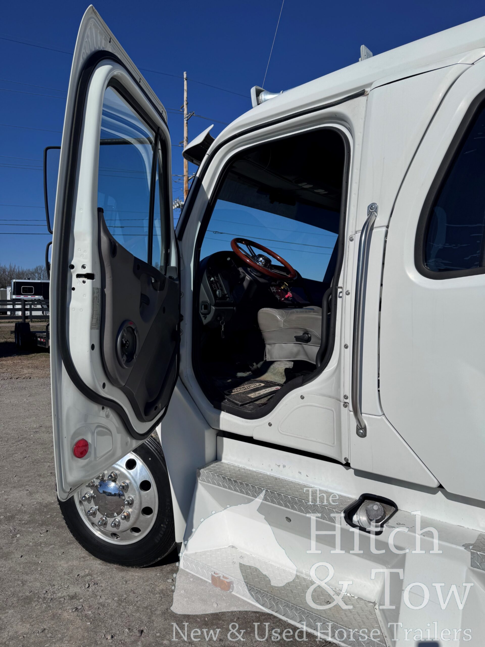 2020 CIMARRON STOCK COMBO POLO 13/16 HORSE GOOSENECK & FREIGHTLINER M2 BUSINESS TRUCK!