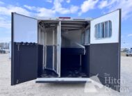 2017 EXISS 2 HORSE SLANT BUMPERPULL TRAILER $17,900