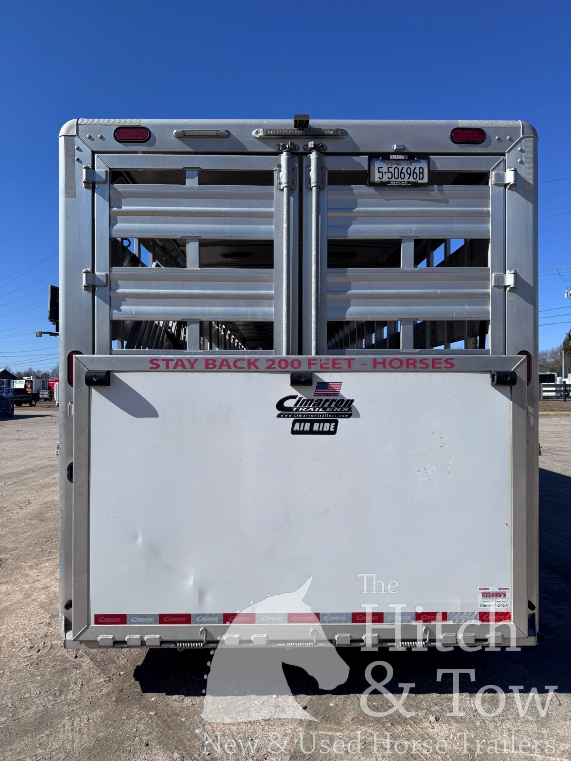 2020 CIMARRON STOCK COMBO POLO 13/16 HORSE GOOSENECK & FREIGHTLINER M2 BUSINESS TRUCK!