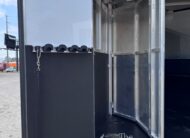 2017 EXISS 2 HORSE SLANT BUMPERPULL TRAILER $17,900