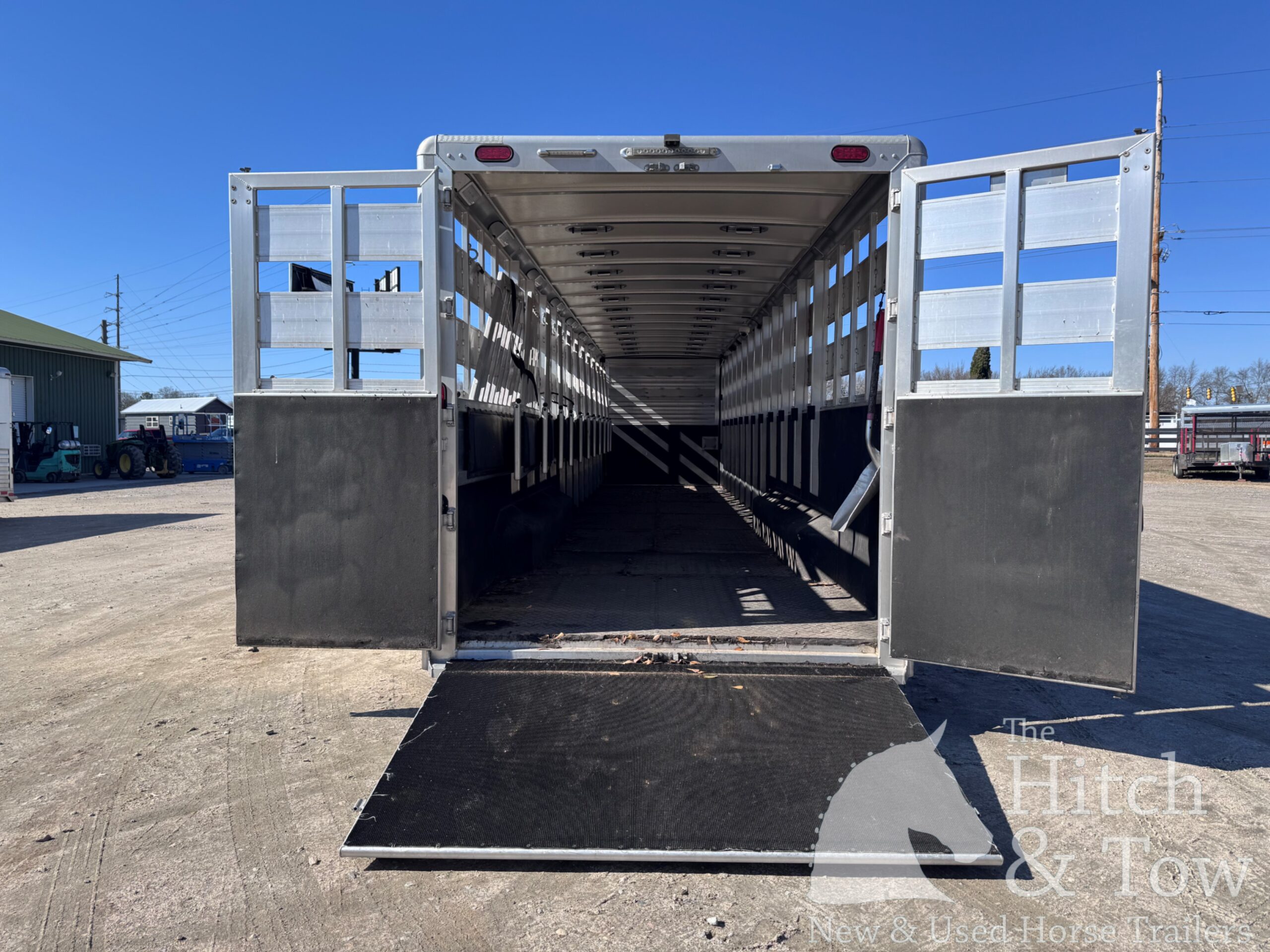 2020 CIMARRON STOCK COMBO POLO 13/16 HORSE GOOSENECK & FREIGHTLINER M2 BUSINESS TRUCK!