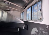 2017 EXISS 2 HORSE SLANT BUMPERPULL TRAILER $17,900