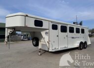 2019 Bee 4 HORSE SLANT LOAD GOOSENECK w/ DRESSING ROOM! $15,500