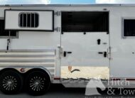 2026 KieferBilt Trailers 6-7 HORSE HEAD TO HEAD W/ MANY UPGRADES $79,900