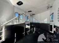 2026 KIEFERBILT 3 HORSE SLANT BUMPER PULL W/ DRESSING ROOM $25,500