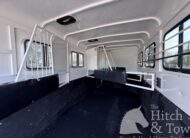 2019 Bee 4 HORSE SLANT LOAD GOOSENECK w/ DRESSING ROOM! $15,500