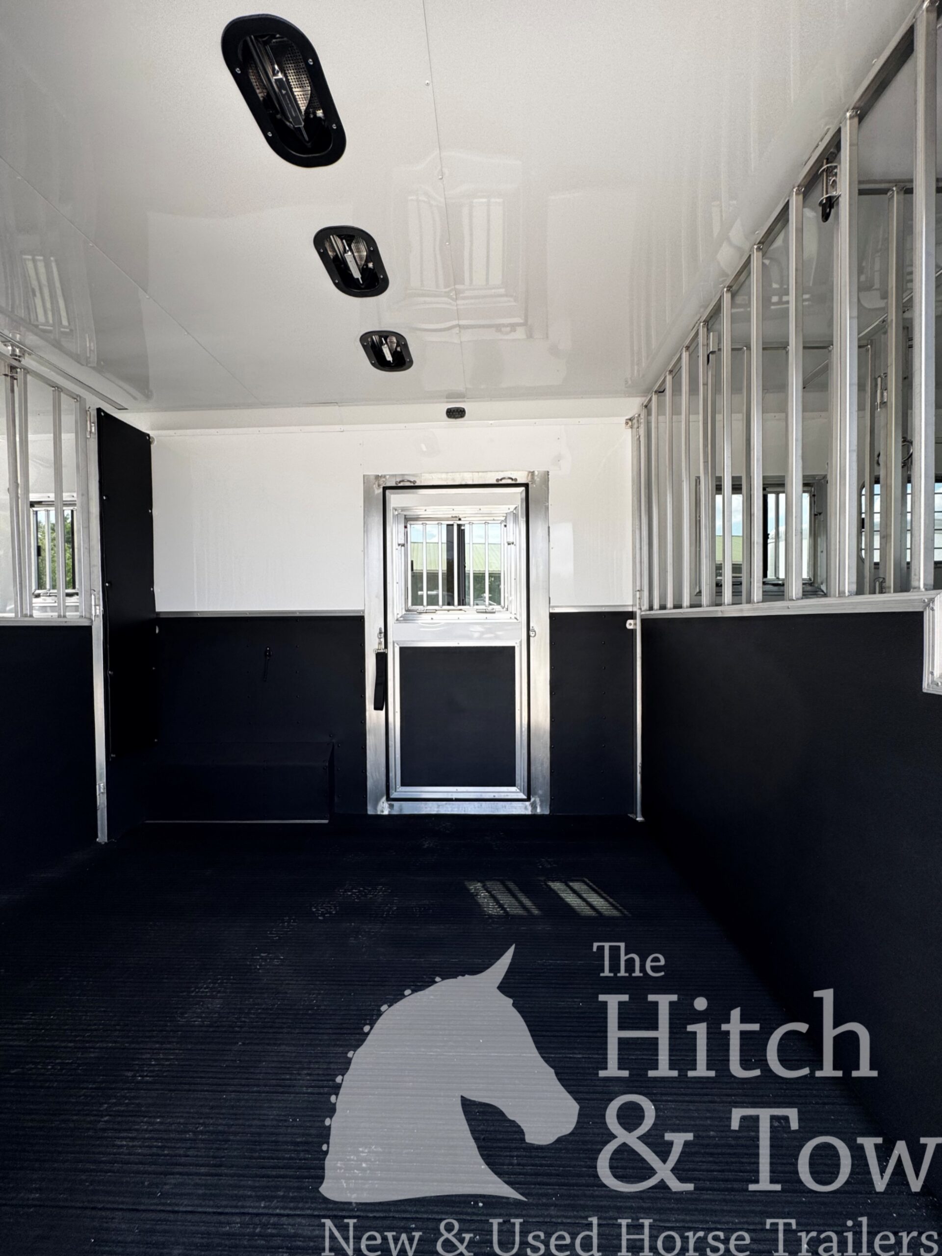 2026 KieferBilt Trailers 6-7 HORSE HEAD TO HEAD W/ MANY UPGRADES $79,900