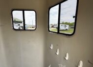 1999 HAWK 2 HORSE BUMPER PULL W/ MANGERS $7,900