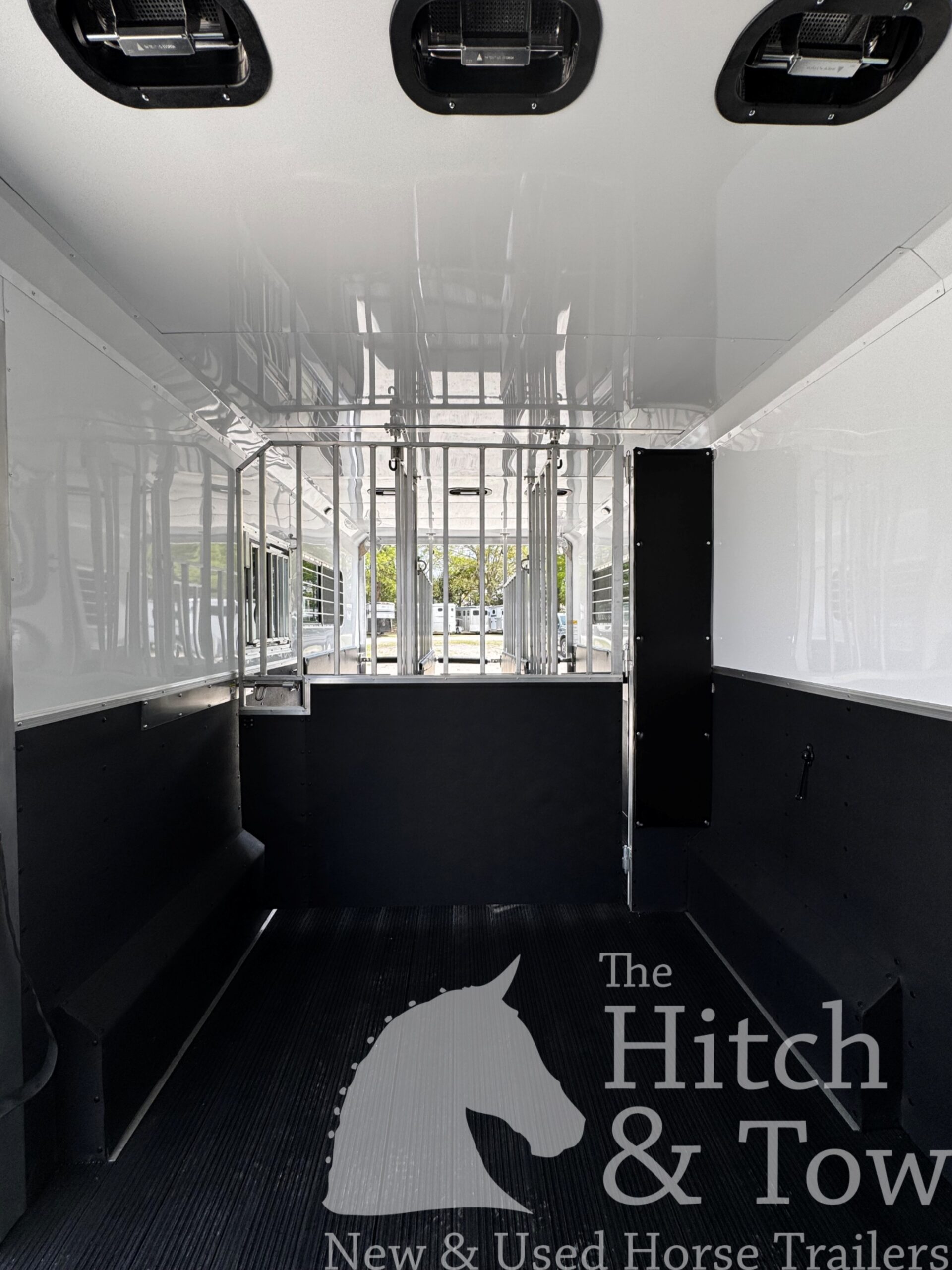 2026 KieferBilt Trailers 6-7 HORSE HEAD TO HEAD W/ MANY UPGRADES $79,900