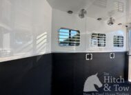 2026 KIEFERBILT 3 HORSE SLANT BUMPER PULL W/ DRESSING ROOM $25,500