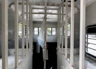 1999 HAWK 2 HORSE BUMPER PULL W/ MANGERS $7,900