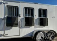 2026 KIEFERBILT 3 HORSE SLANT BUMPER PULL W/ DRESSING ROOM $25,500