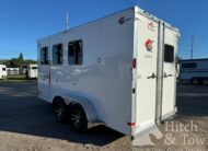 2026 KIEFERBILT 3 HORSE SLANT BUMPER PULL W/ DRESSING ROOM $25,500