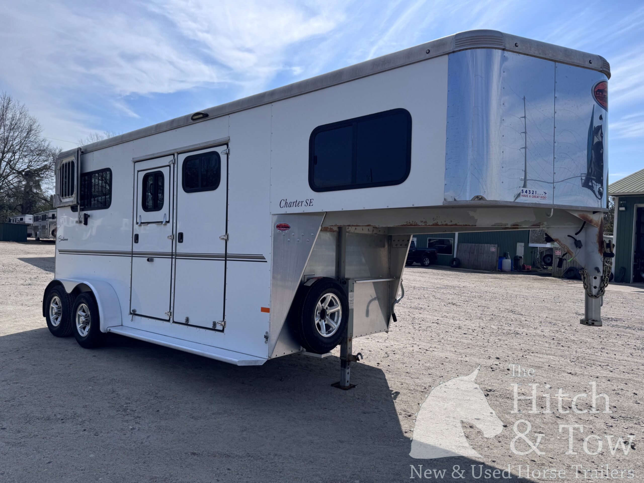 2017 SUNDOWNER CHARTER SE 2 HORSE GOOSENECK TRAILER! $18,900!!