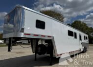 2026 KieferBilt Trailers 6-7 HORSE HEAD TO HEAD W/ MANY UPGRADES $79,900