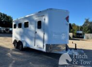 2026 KIEFERBILT 3 HORSE SLANT BUMPER PULL W/ DRESSING ROOM $25,500