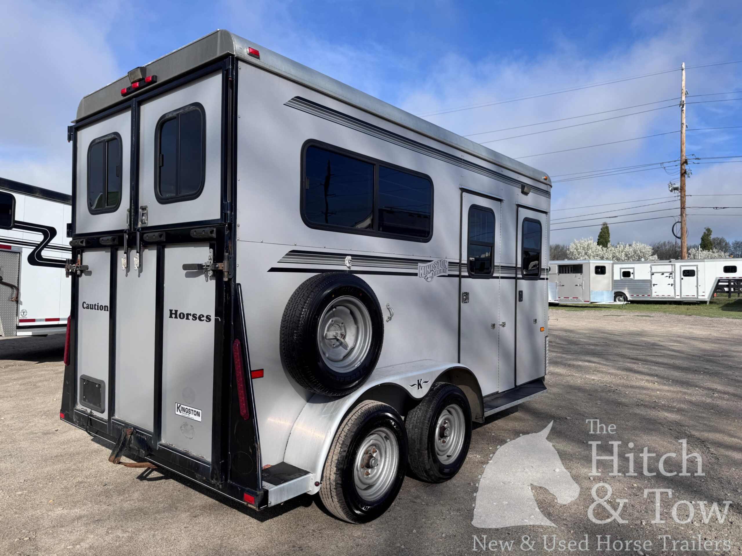2007 KINGSTON 2 HORSE BUMPER PULL! $11,500