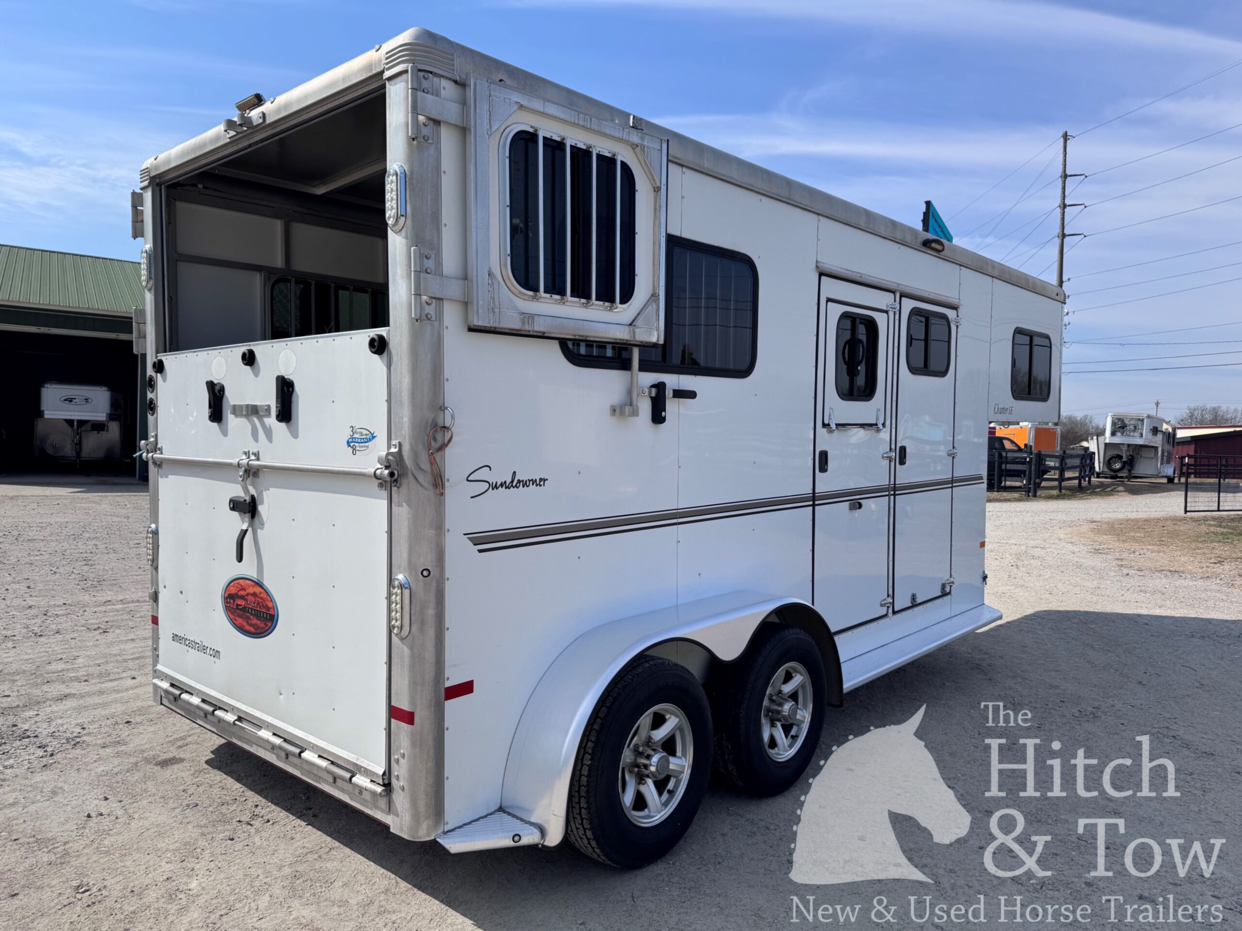 2017 SUNDOWNER CHARTER SE 2 HORSE GOOSENECK TRAILER! $18,900!!