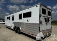 2026 KieferBilt Trailers 6-7 HORSE HEAD TO HEAD W/ MANY UPGRADES $79,900