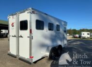 2026 KIEFERBILT 3 HORSE SLANT BUMPER PULL W/ DRESSING ROOM $25,500
