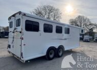 2019 Bee 4 HORSE SLANT LOAD GOOSENECK w/ DRESSING ROOM! $15,500