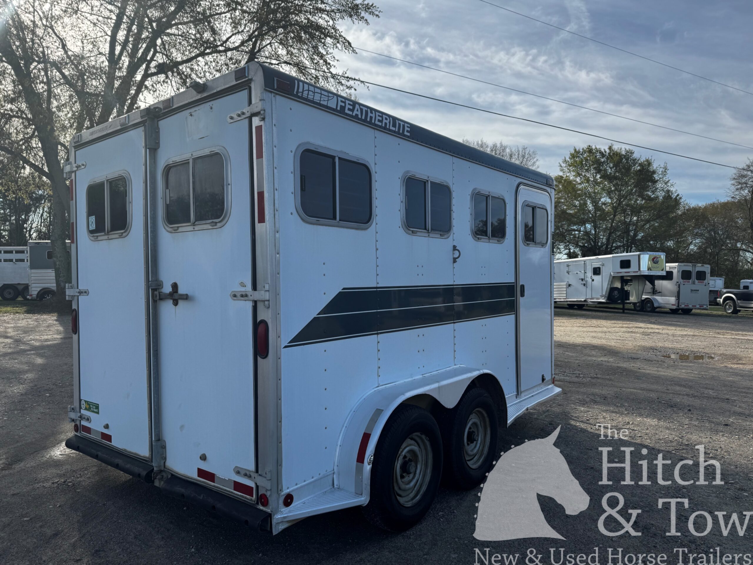 1993 FEATHERLITE 3 HORSE BUMPER PULL $6,900