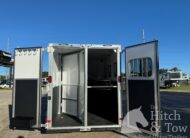 2026 KIEFERBILT 3 HORSE SLANT BUMPER PULL W/ DRESSING ROOM $25,500