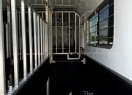 2026 KieferBilt Trailers 6-7 HORSE HEAD TO HEAD W/ MANY UPGRADES $79,900