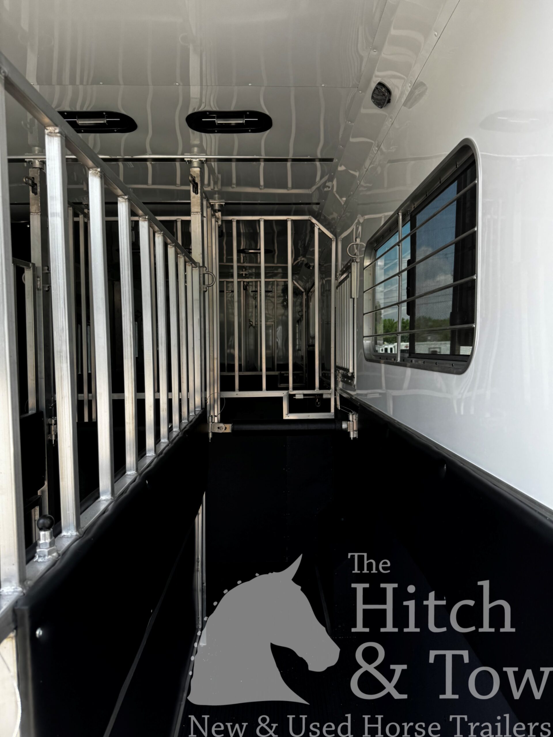 2026 KieferBilt Trailers 6-7 HORSE HEAD TO HEAD W/ MANY UPGRADES $79,900