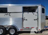 2026 ADAM JULITE 2 HORSE BUMPER PULL W/ SIDE RAMP $20,500