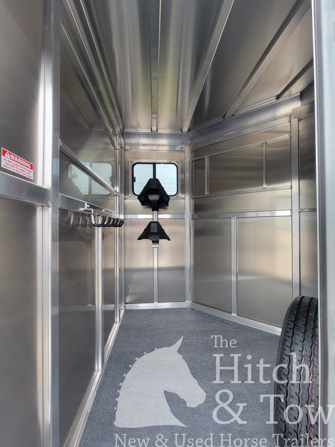 2026 ADAM 2 HORSE BUMPER PULL W/ DRESSING ROOM! $19,000