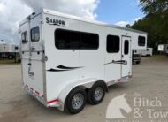 2026 SHADOW 2 HORSE GOOSENECK TRAILER $25,500