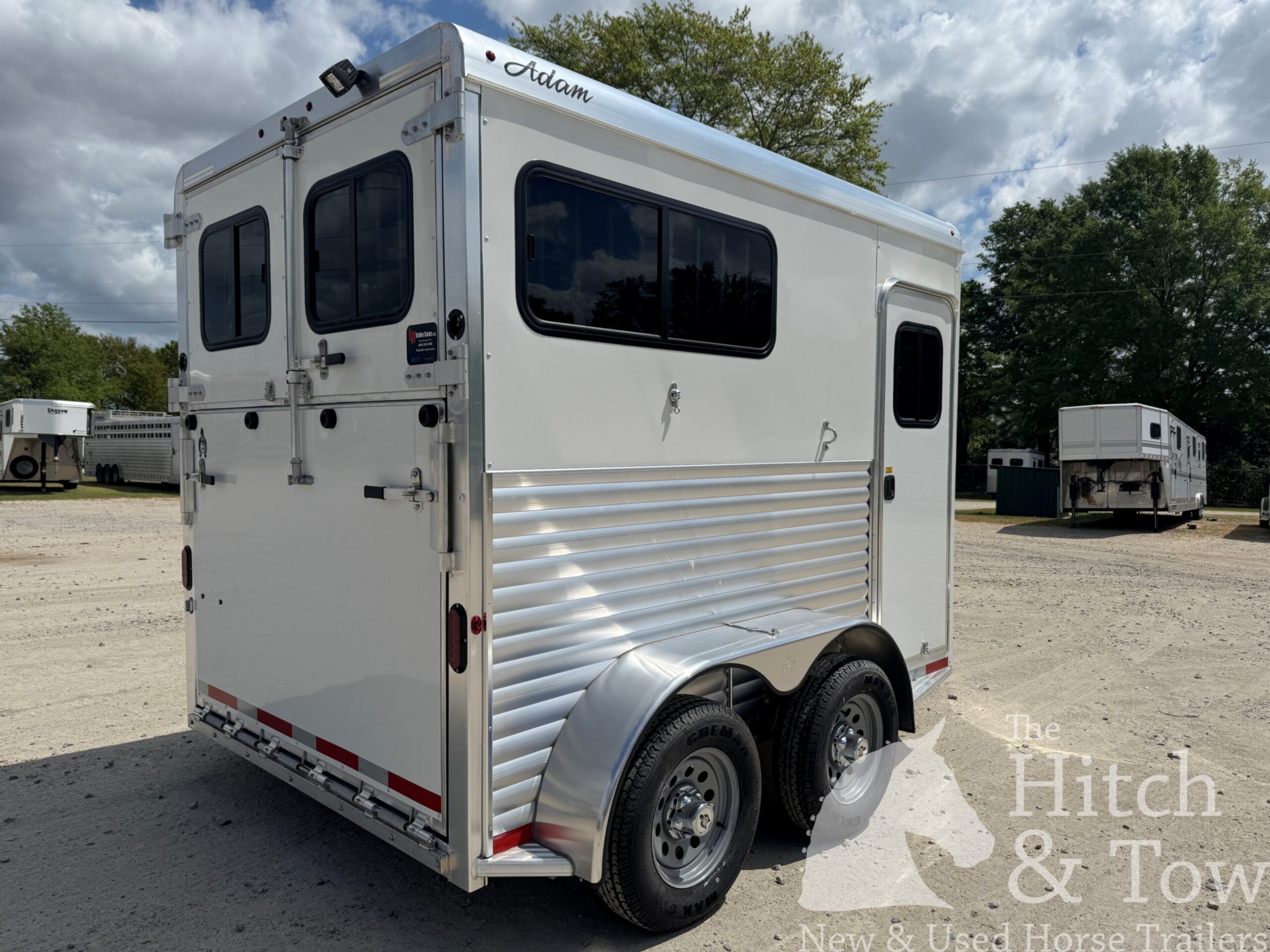 2026 ADAM JULITE 2 HORSE BUMPER PULL NO DRESSING ROOM $15,900
