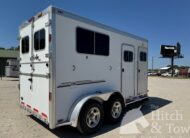 TOP OF THE LINE 2010 Eby 2 Horse Straight Load Bumper Pull $19,500