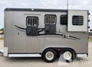 2022 HAWK 2 HORSE BUMPER PULL W/ DRESSING ROOM & WARMBLOOD SIZE!! $23,500